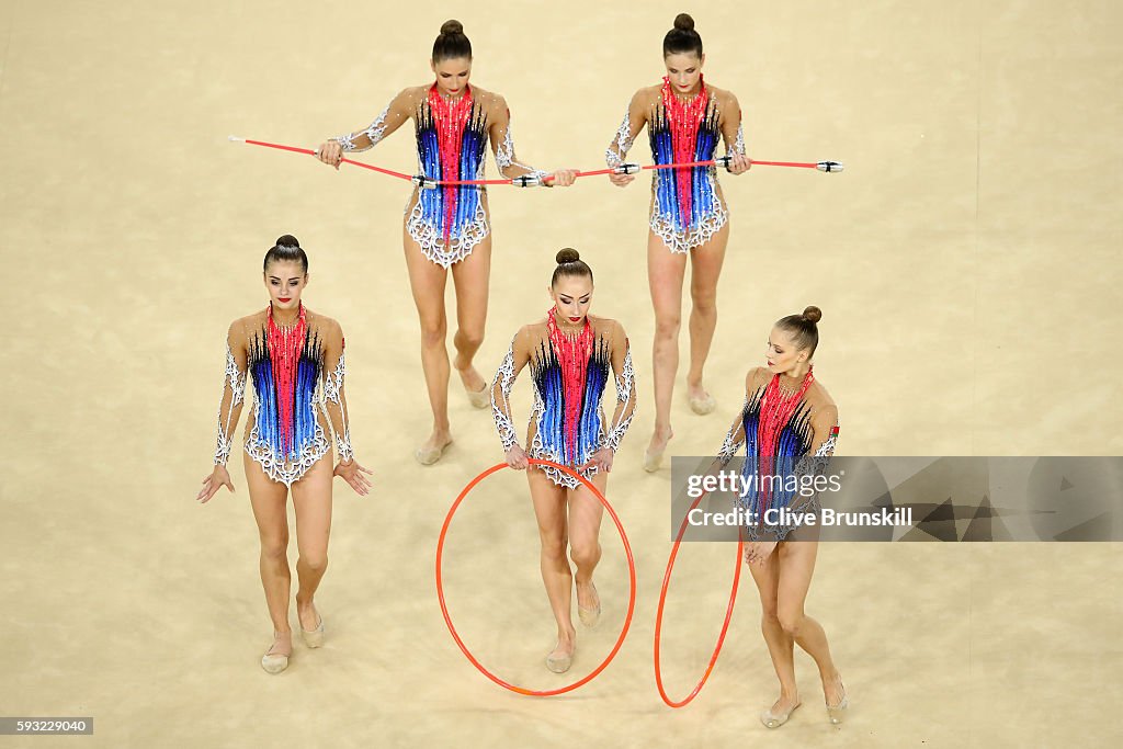Gymnastics - Rhythmic - Olympics: Day 16