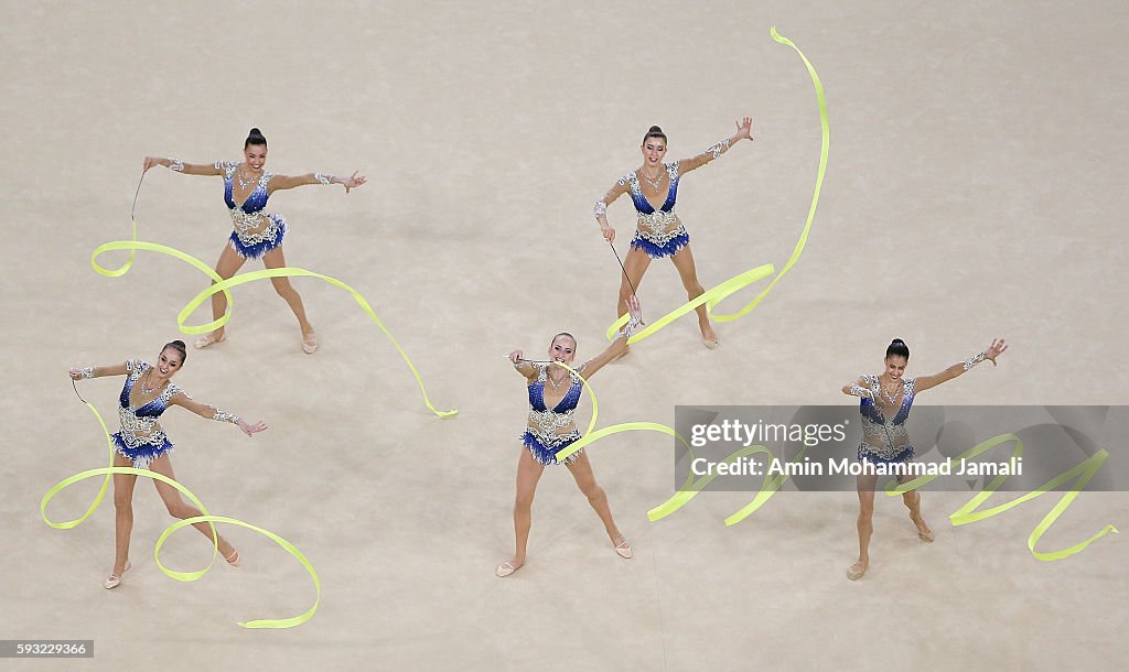 Gymnastics - Rhythmic - Olympics: Day 16