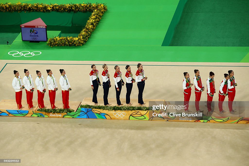 Gymnastics - Rhythmic - Olympics: Day 16