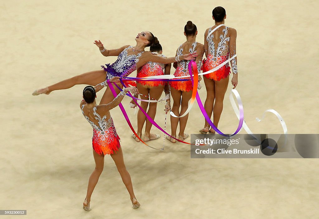 Gymnastics - Rhythmic - Olympics: Day 16