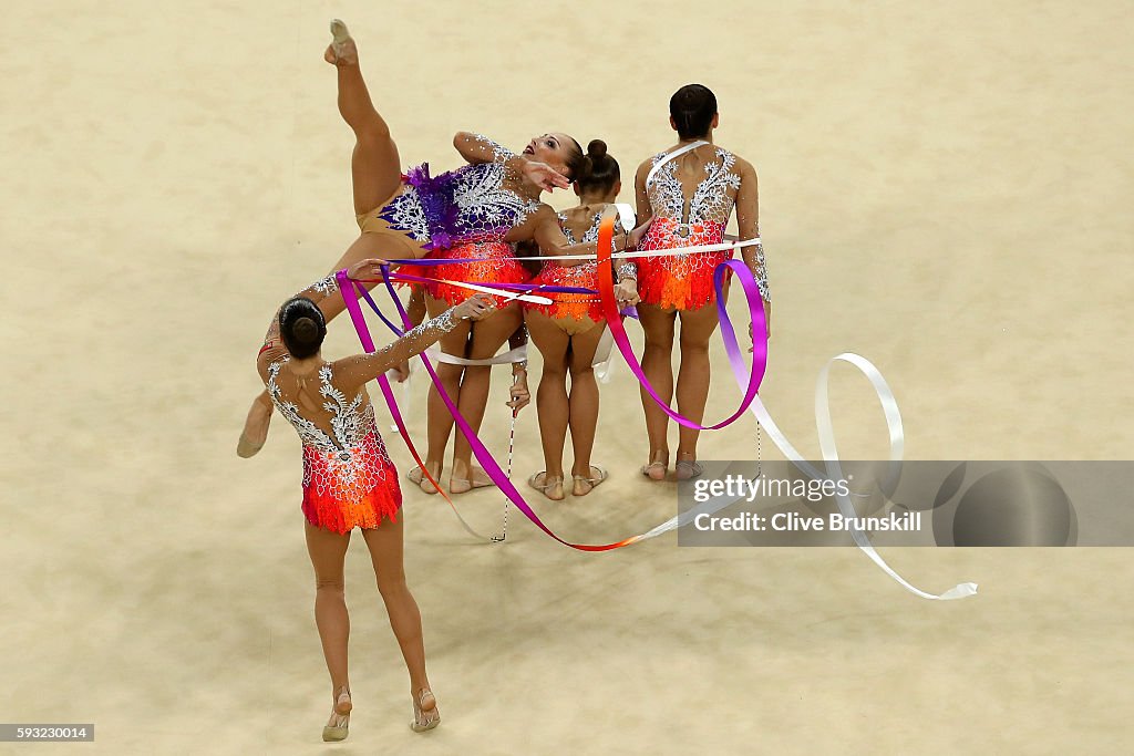 Gymnastics - Rhythmic - Olympics: Day 16