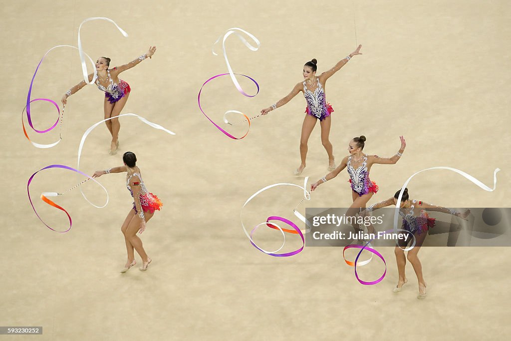 Gymnastics - Rhythmic - Olympics: Day 16