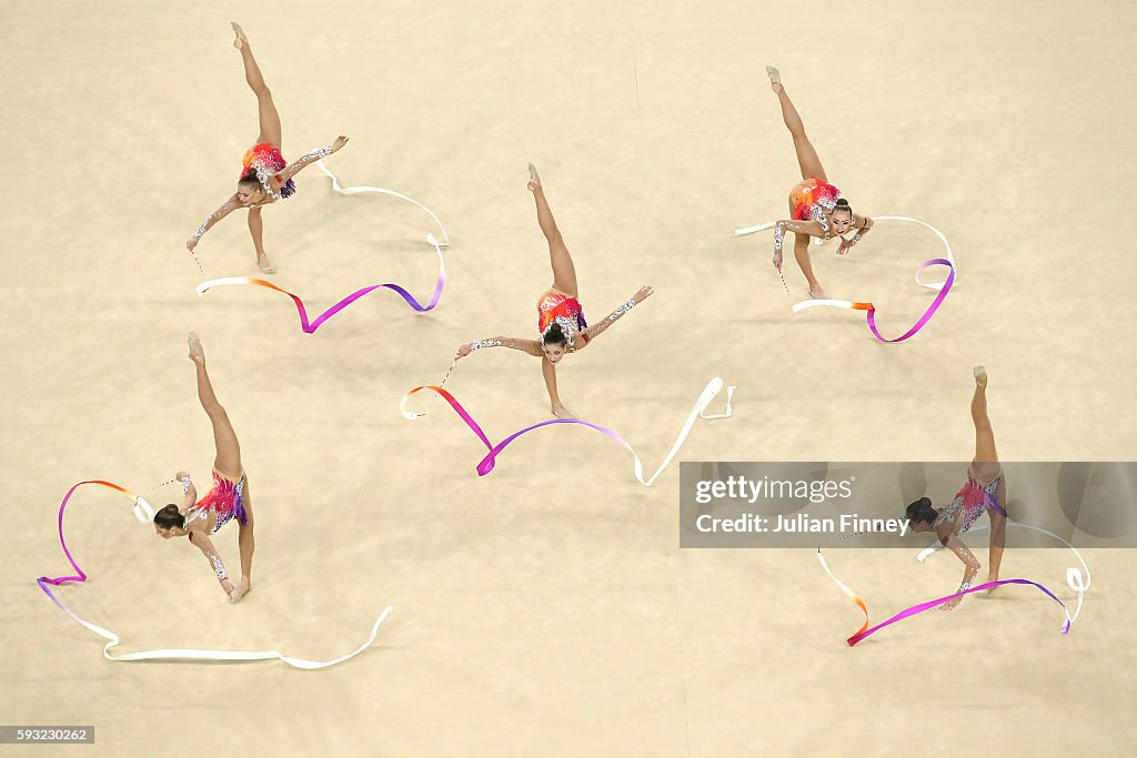 Gymnastics - Rhythmic - Olympics: Day 16