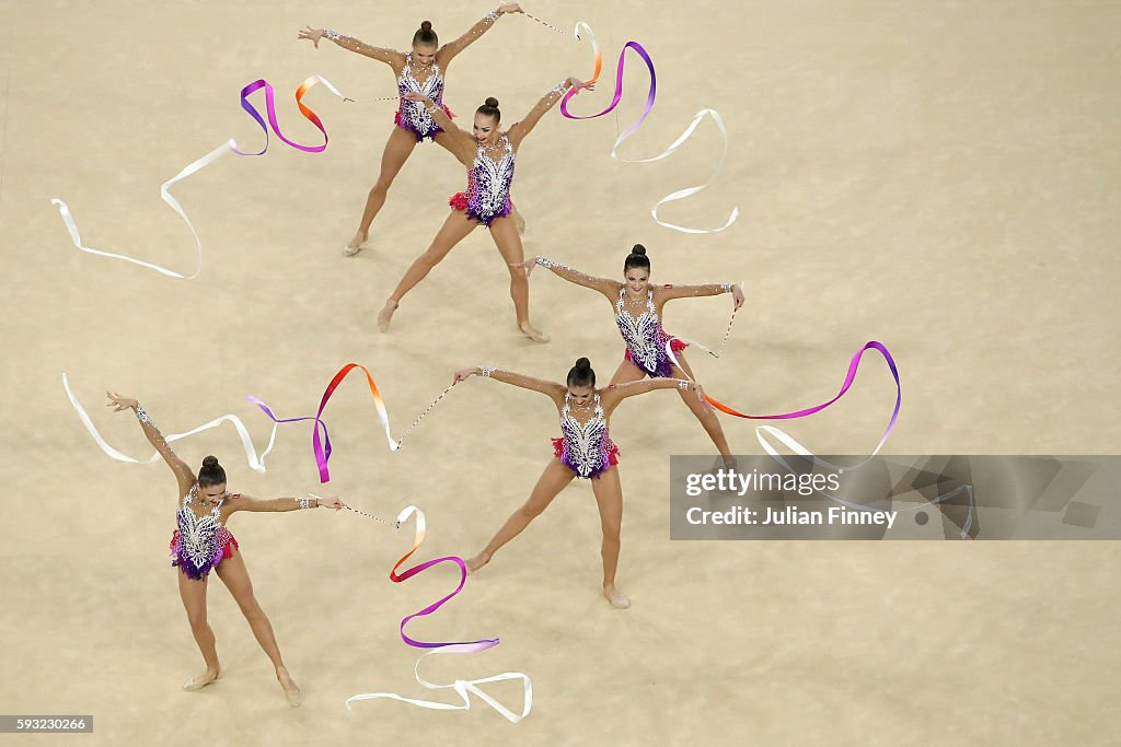 Gymnastics - Rhythmic - Olympics: Day 16