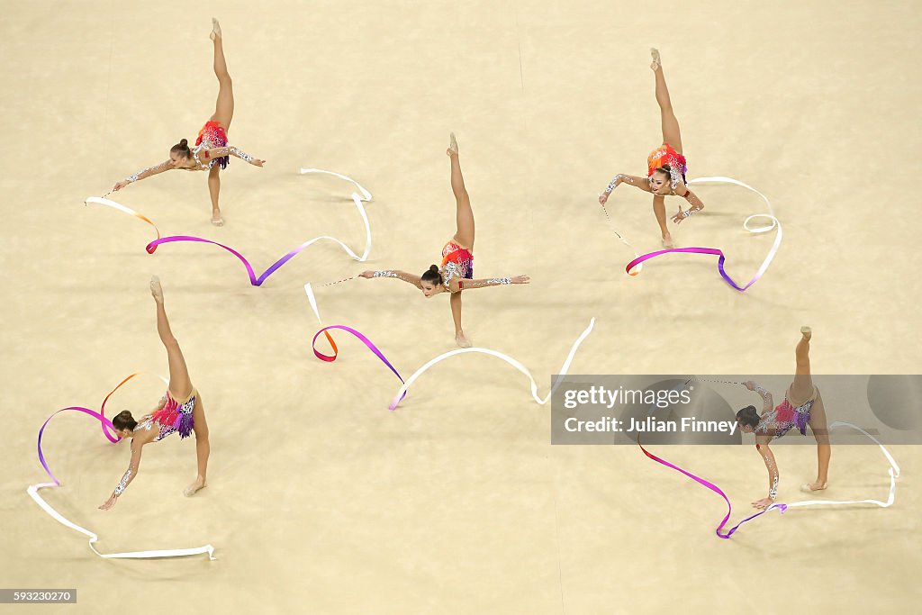 Gymnastics - Rhythmic - Olympics: Day 16