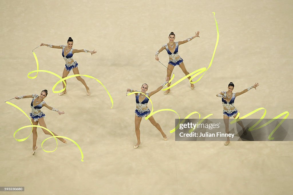Gymnastics - Rhythmic - Olympics: Day 16