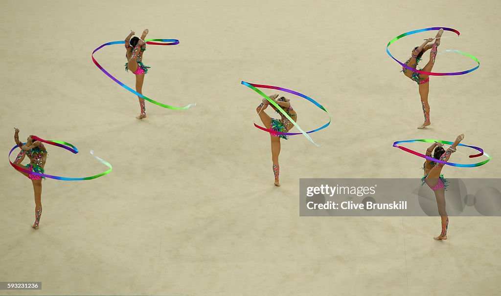 Gymnastics - Rhythmic - Olympics: Day 16