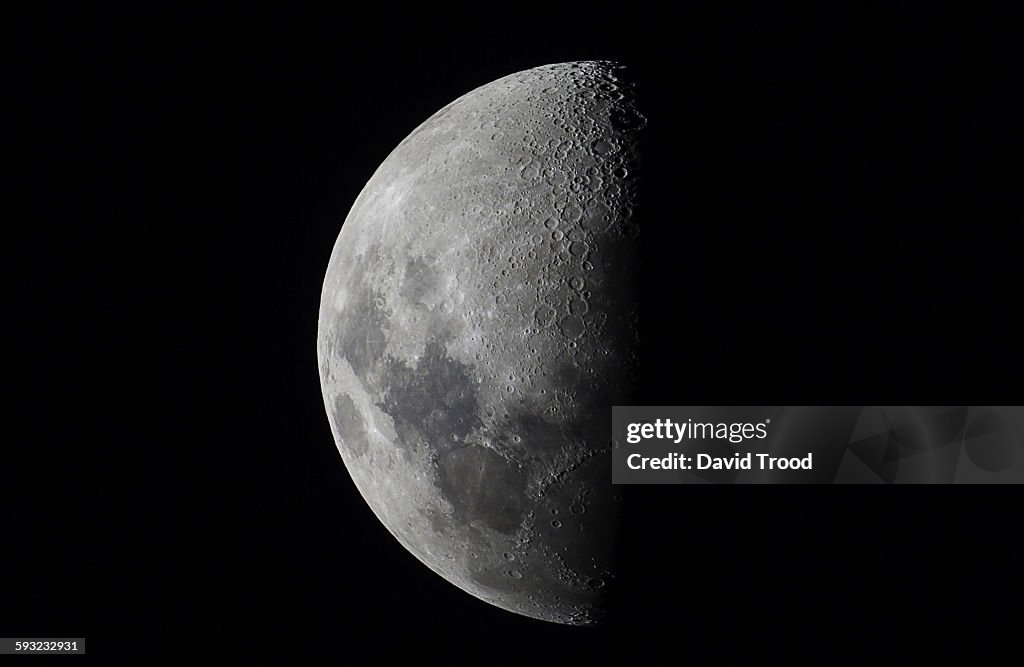 Half moon close up