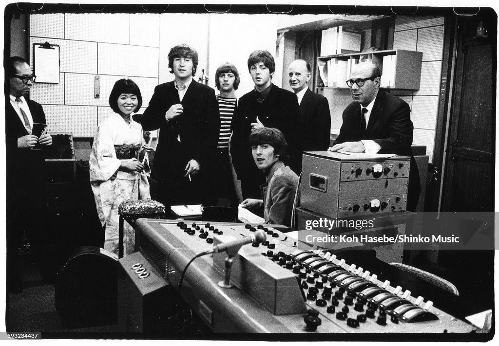 Beatles At EMI Studio