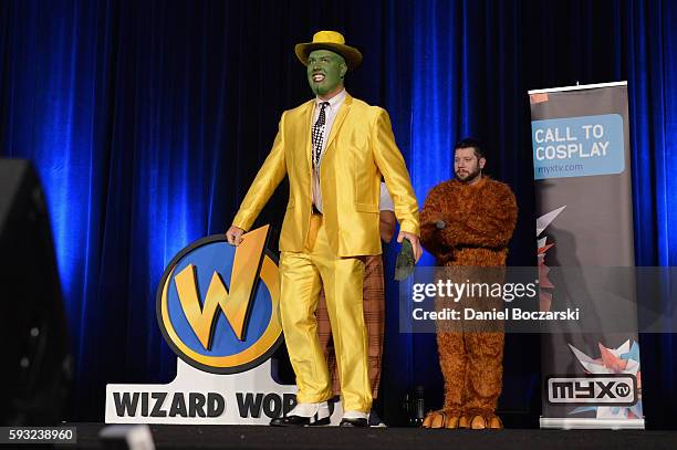 Guests cosplay during Wizard World Comic Con Chicago 2016 - Day 3 at Donald E. Stephens Convention Center on August 20, 2016 in Rosemont, Illinois.