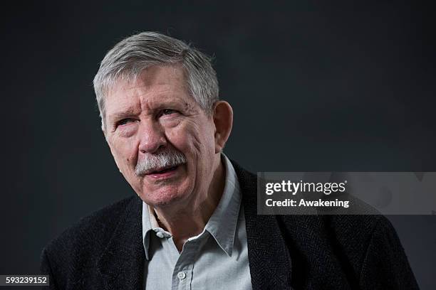 Jim Haynes attends the Edinburgh International Book Festival on August 21, 2016 in Edinburgh, Scotland. The Edinburgh International Book Festival is...