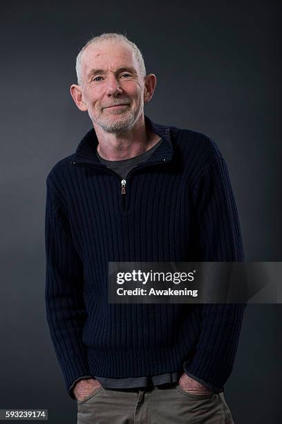 Ian Stephen attends the Edinburgh International Book Festival on August 21, 2016 in Edinburgh, Scotland. The Edinburgh International Book Festival is...