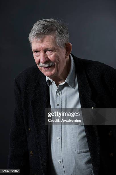 Jim Haynes attends the Edinburgh International Book Festival on August 21, 2016 in Edinburgh, Scotland. The Edinburgh International Book Festival is...