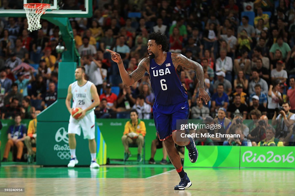 Basketball - Olympics: Day 16