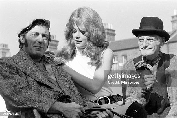 Called 'Steptoe and Son' the film - released 1972 - starring Wildred Brambell as Albert Steptoe, Harry H Corbett as his son Harold Steptoe, and...