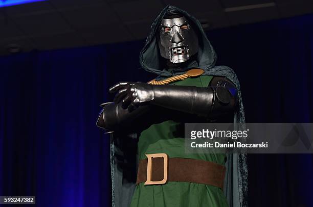 Guest cosplays during Wizard World Comic Con Chicago 2016 - Day 3 at Donald E. Stephens Convention Center on August 20, 2016 in Rosemont, Illinois.