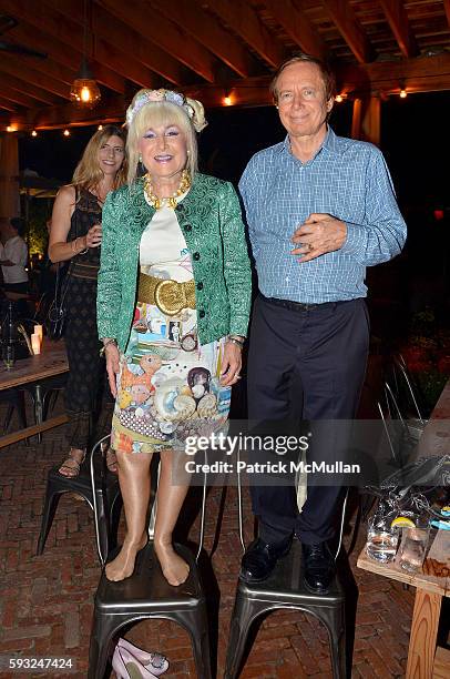 Francesca Beale and Christopher Beale attend the Apollo in the Hamptons 2016 party at The Creeks on August 20, 2016 in East Hampton, New York.