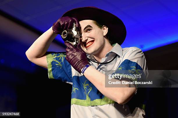 Guest cosplays during Wizard World Comic Con Chicago 2016 - Day 3 at Donald E. Stephens Convention Center on August 20, 2016 in Rosemont, Illinois.