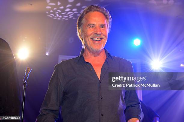 Don Johnson onstage at the Apollo in the Hamptons 2016 party at The Creeks on August 20, 2016 in East Hampton, New York.