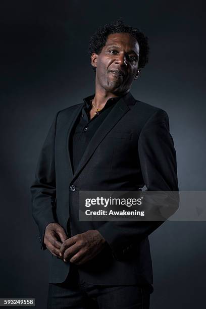 Lemn Sissay attends the Edinburgh International Book Festival on August 21, 2016 in Edinburgh, Scotland. The Edinburgh International Book Festival is...