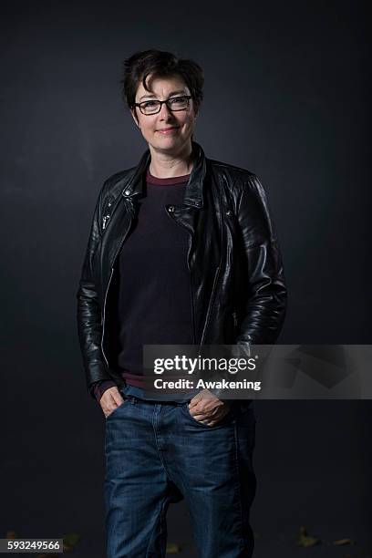 Sue Perkins attends the Edinburgh International Book Festival on August 21, 2016 in Edinburgh, Scotland. The Edinburgh International Book Festival is...