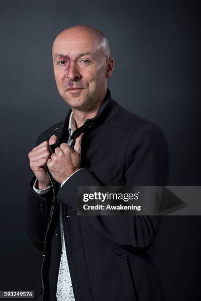 Chris Brookmyre attends the Edinburgh International Book Festival on August 21, 2016 in Edinburgh, Scotland. The Edinburgh International Book...