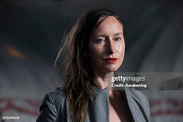 Joanna Walsh attends the Edinburgh International Book Festival on August 21, 2016 in Edinburgh, Scotland. The Edinburgh International Book Festival...