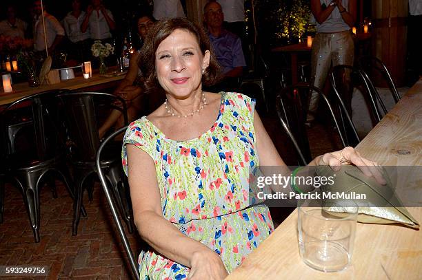 Donna Lieberman attends the Apollo in the Hamptons 2016 party at The Creeks on August 20, 2016 in East Hampton, New York.