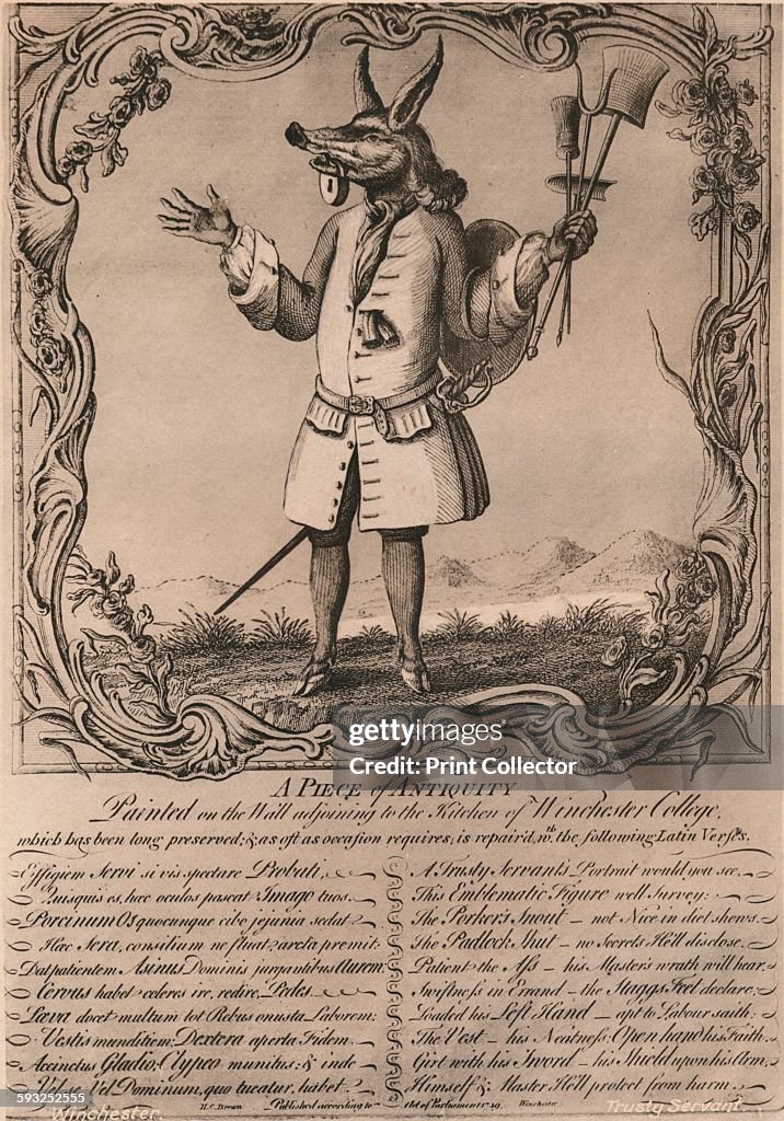 The Trusty Servant 1579 (early 20th century(?))