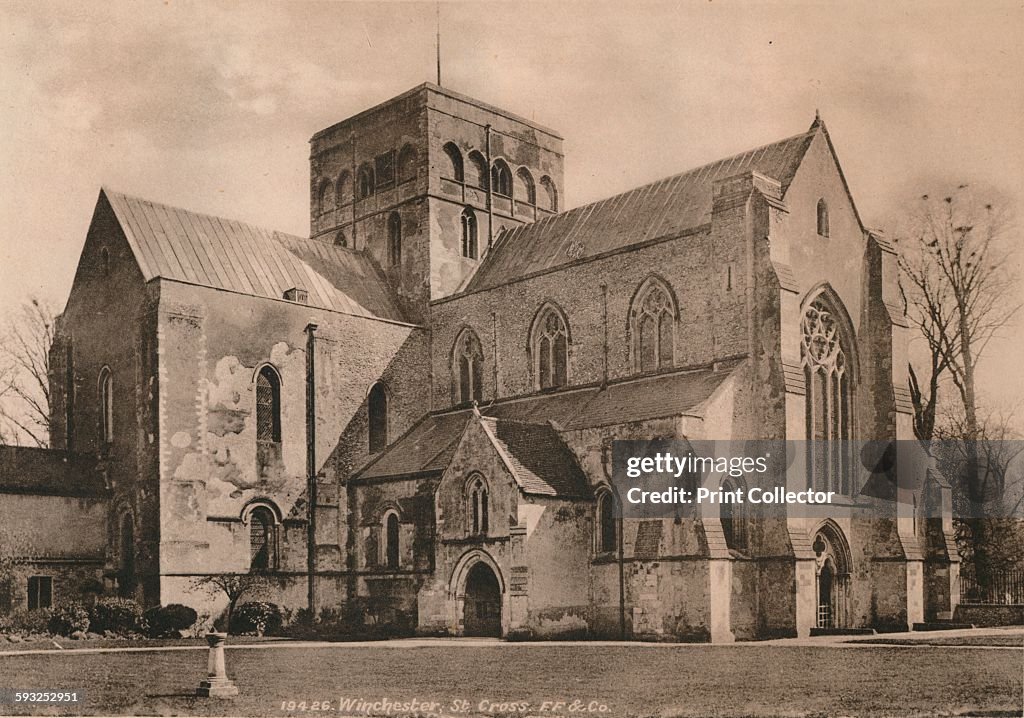 Church of the Hospital of St Cross Winchester Hampshire early 20th century(?)