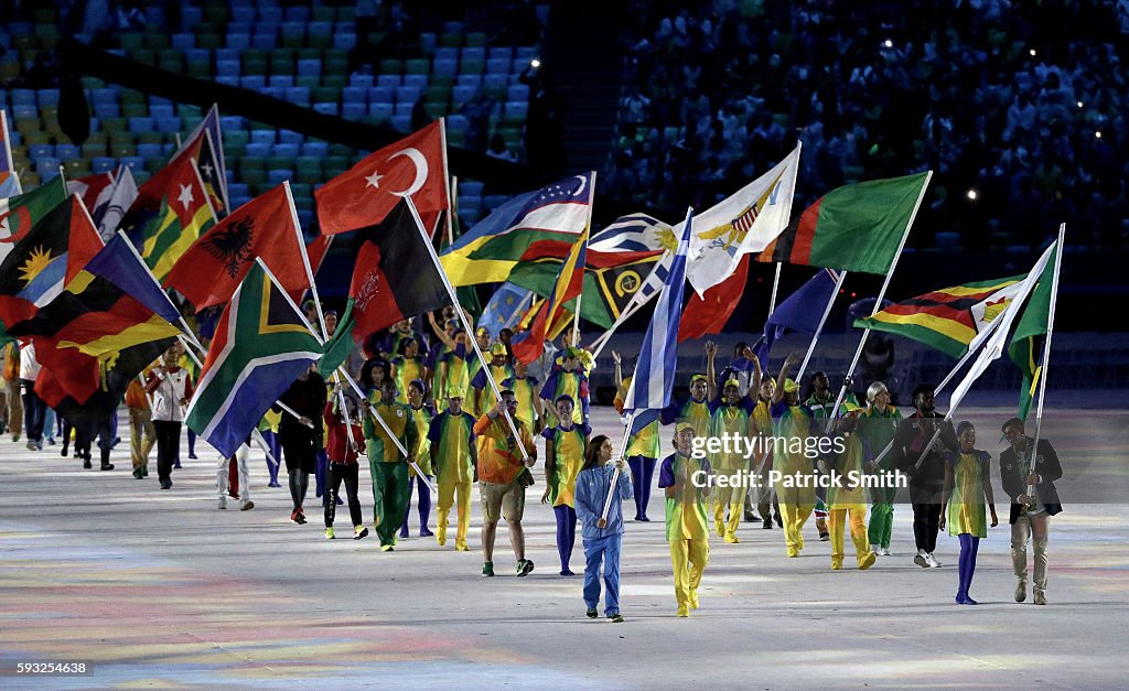 Closing Ceremony 2016 Olympic Games - Olympics: Day 16