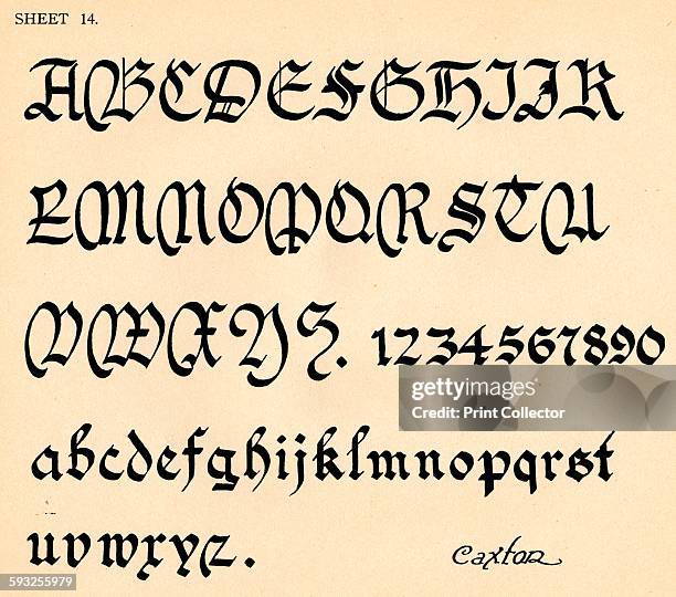 2,188 Alphabet Calligraphy Fonts Stock Photos, High-Res Pictures, And  Images - Getty Images