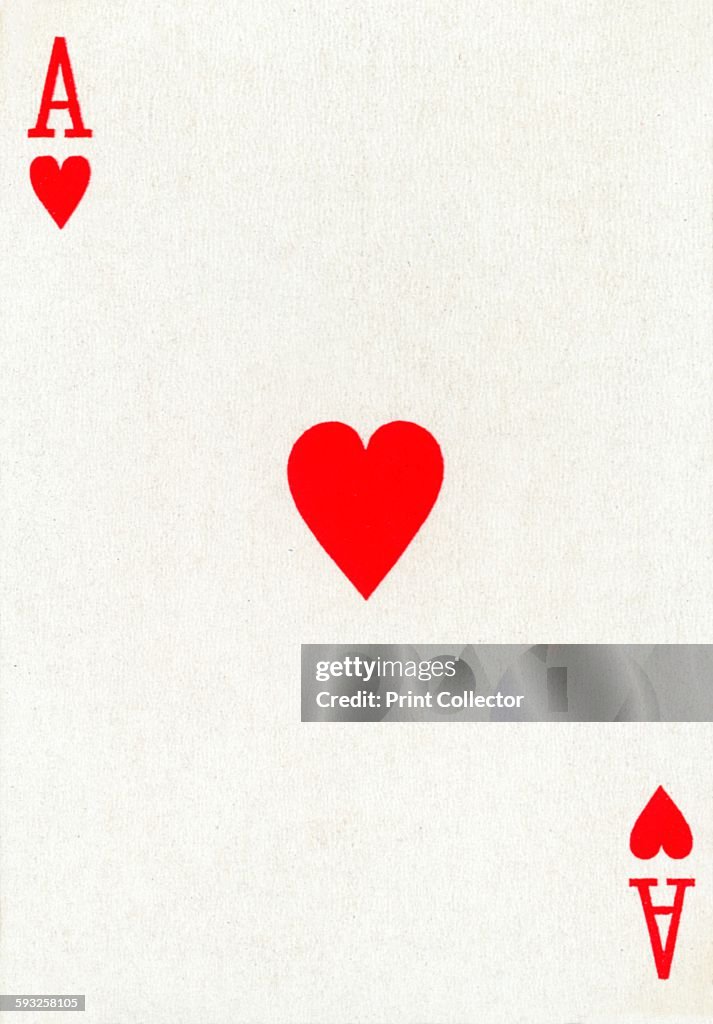 Ace of Hearts from a deck of Goodall & Son Ltd