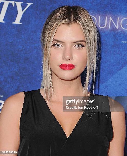 Social Influencer Alissa Violet arrives at Variety's Power Of Young Hollywood at NeueHouse Hollywood on August 16, 2016 in Los Angeles, California.