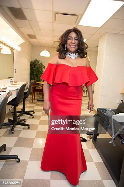 Singer Mary Wilson attends the 4th Annual Rhythm & Blues Music Hall Of Fame Induction Ceremony in Metro Detroit on August 21, 2016 in Detroit,...