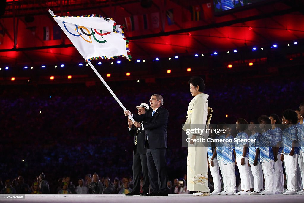 Closing Ceremony 2016 Olympic Games - Olympics: Day 16