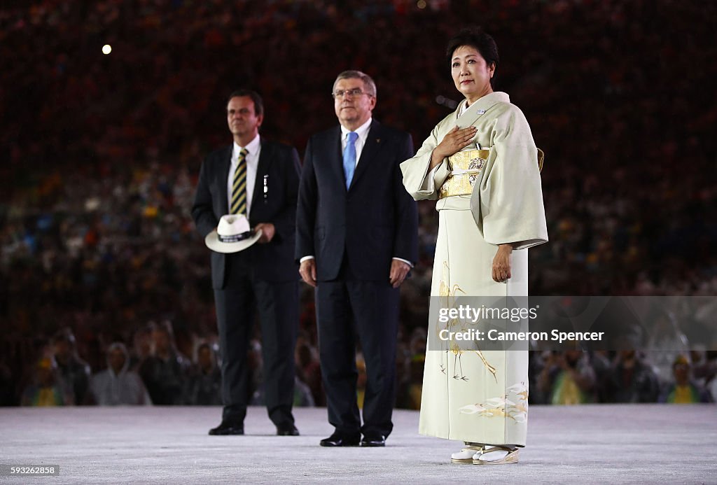 Closing Ceremony 2016 Olympic Games - Olympics: Day 16