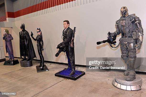 Action Figures on display during Wizard World Comic Con Chicago 2016 - Day 4 at Donald E. Stephens Convention Center on August 21, 2016 in Rosemont,...