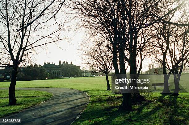 Views, Preston Park Hall, Museum & Grounds, Yarm Road, Eaglescliffe, Stockton on Tees, 25th January 1994.