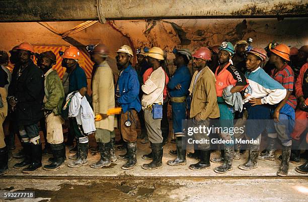 Mining Queuing Less Great Noligwa Photos and Premium High Res Pictures - Getty Images