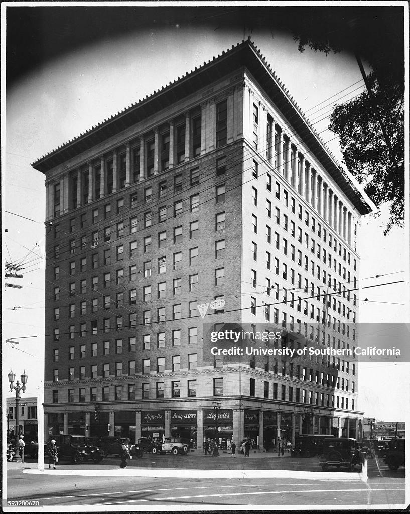 Taft Building, Hollywood & Vine St., Los Angeles, 1930