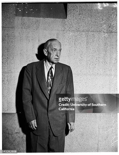 Crimes, Morals, Child Molester Suspect, Douglas F Baker November 10, 1951.