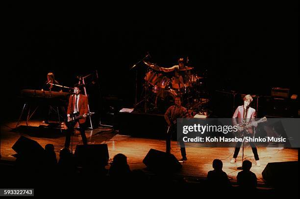 The Kinks live at Nippon Seinenkan Hall, Tokyo, February 25, 1982.