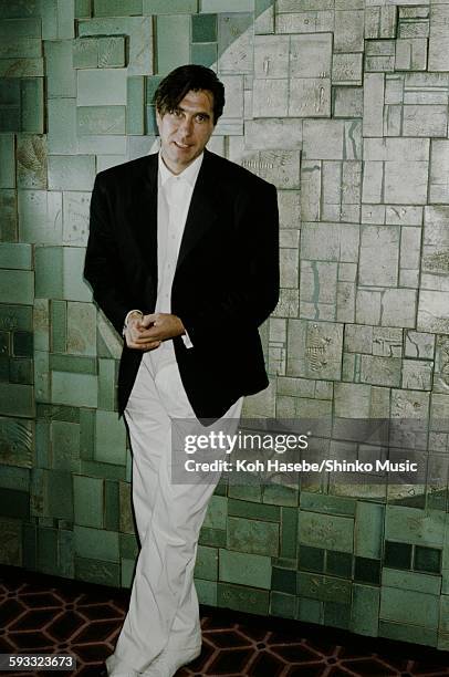 Bryan Ferry at a hotel lobby, Tokyo, February 1983.