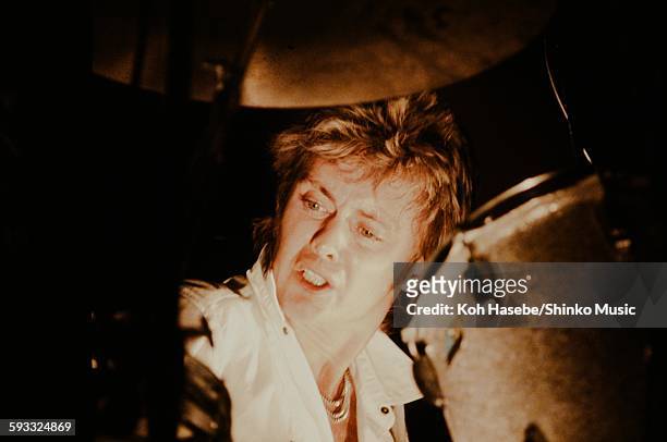 Queen Roger Taylor Live at Nippon Budokan, Tokyo, February 1981.