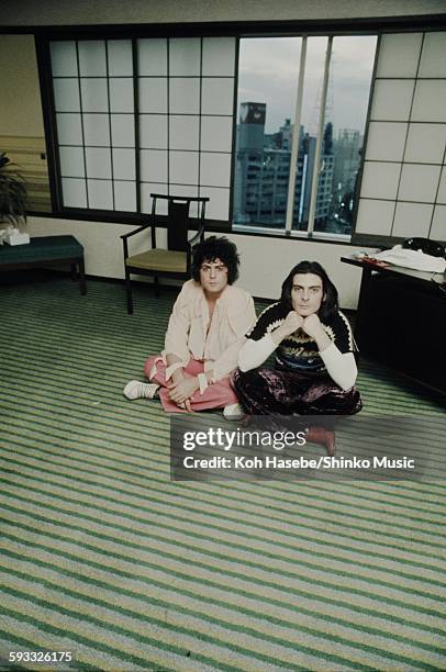 Rex photo session at a hotel in Tokyo, October 1973.