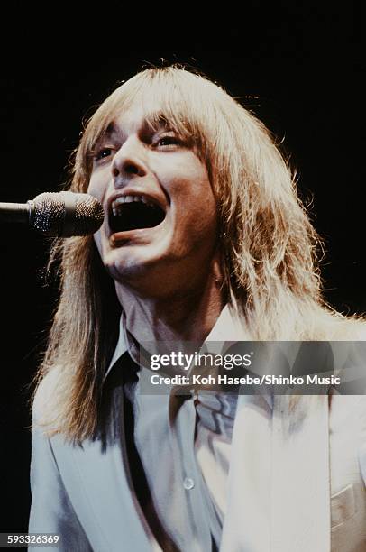 Cheap Trick Robin Zander live at Nippon Budokan, Tokyo, April 1978.