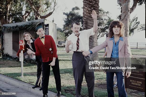 Cheap Trick group shot in USAl, unknown, 1978.