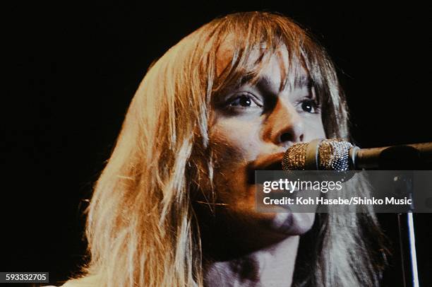 Cheap Trick Robin Zander live at Nippon Budokan, Tokyo, April 1978.