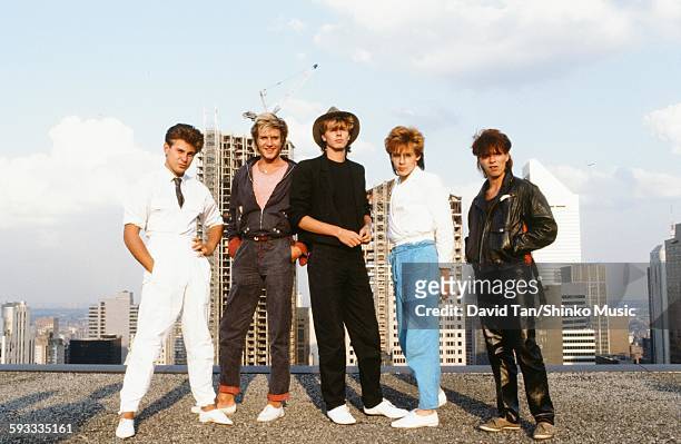 Duran Duran in NYC, NYC, February 1982.